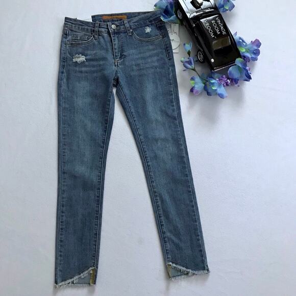 Joe's NWT The Markie Mid Rise Skinny Ankle Jeans Girls 14 - Picture 2 of 12